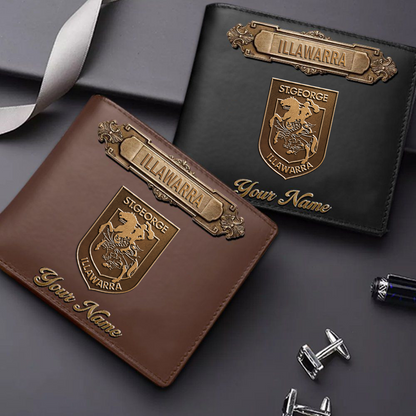 SGI x NRL Premium Leather Wallet - Personalized Edition DatND DVT
