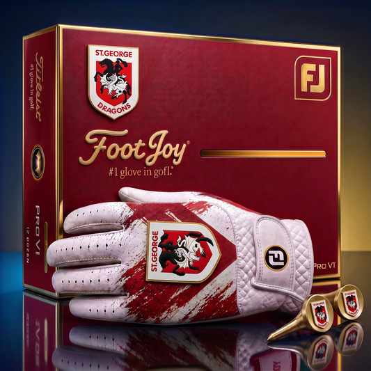 SG_SIGNATURE NRL DELUXE PERSONALIZED GOLF GLOVE SET LIMITED EDITION