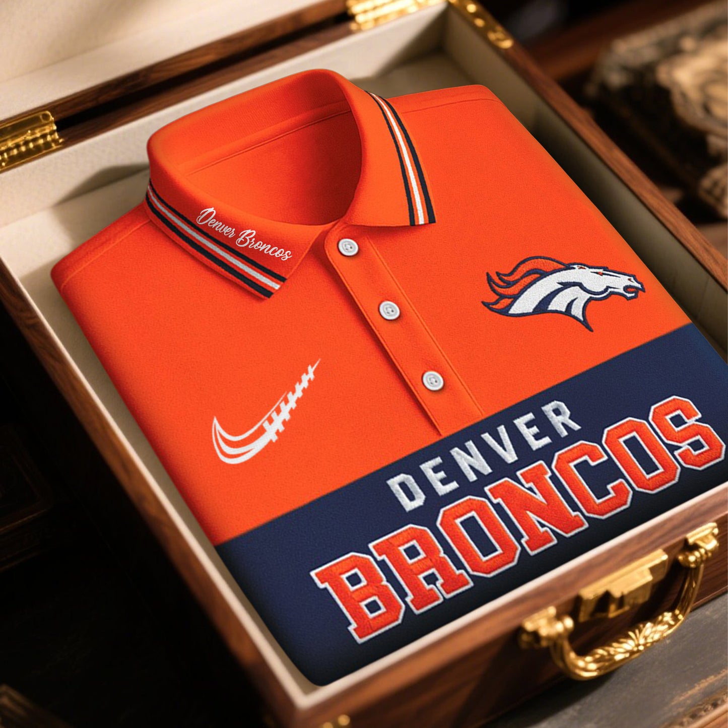 SIGNATURE NFL X DEN BUSINEES POLO CLASSIC NDT NHM 2510