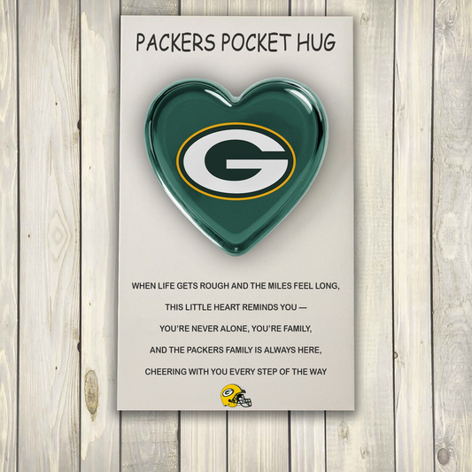 SIGNATURE NFL X GB POCKET HEART FOR BIG FAN 20 NDT TDT