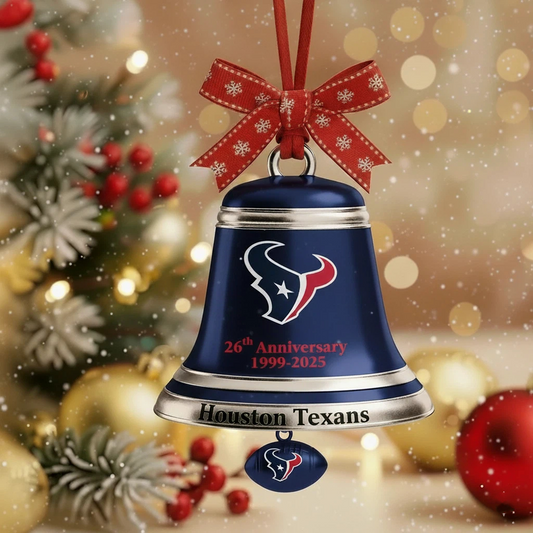 SIGNATURE NFL X HOU CHRISTMAS BELL 2025 NDT NHM