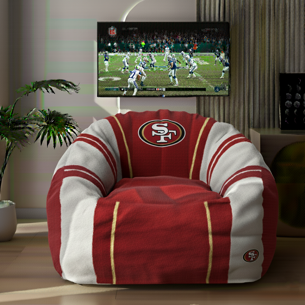 SIGNATURE NFL X SF  Team Lazy Sofa Chair Ultimate Game Day Lounger for True Fans NDT TDT 3010