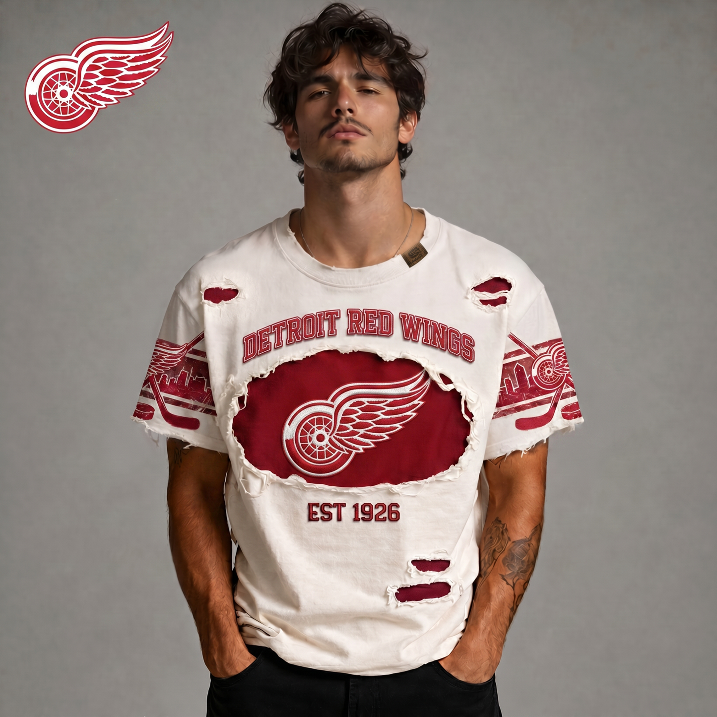SIGNATURE SERIES NHL x DRW BESPOKE CRACK SHIRT LIMITED EDITIONS NDT VHM 300526