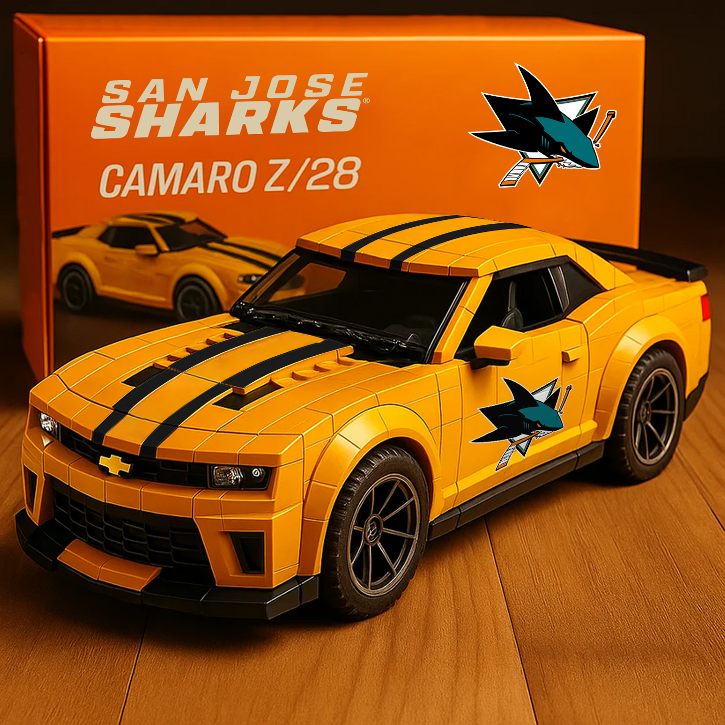 SJS x NHL Football Team Camaro Z28 DATND TANTD