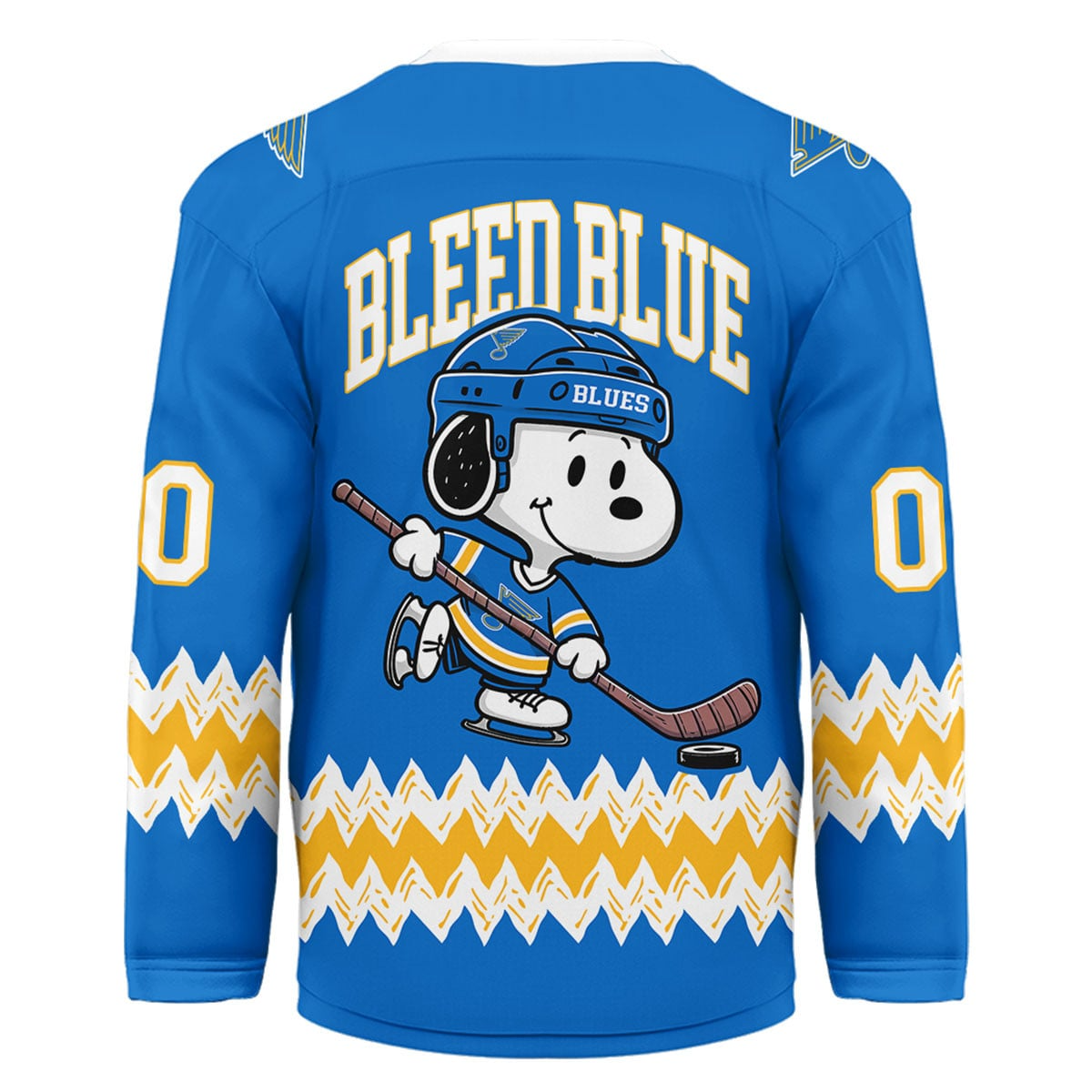 SLB Premium NHL Snoopy Personalized Hockey Jersey DDT CTND