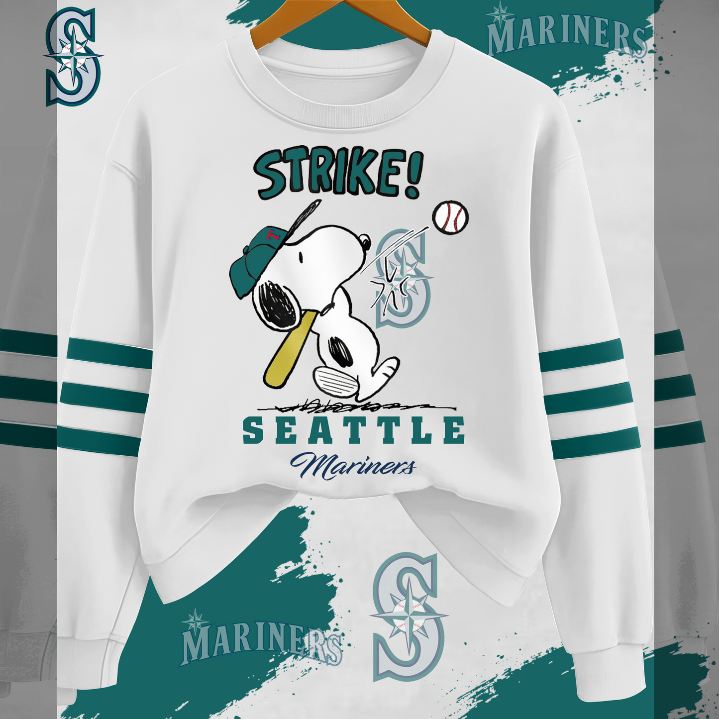 SM Premium MLB x PN Fan 3D Sweatshirt DDT 291125 CTND