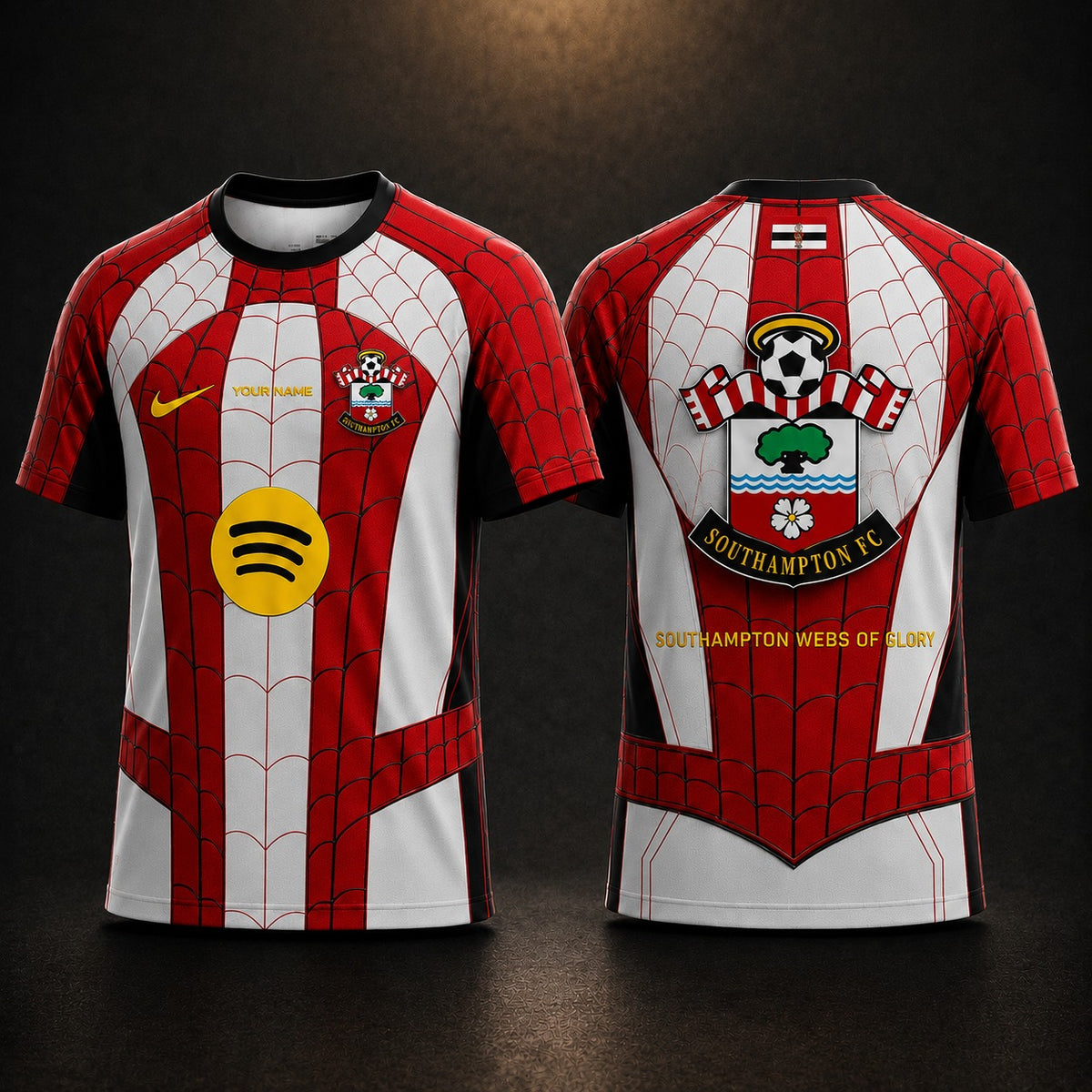 SOU EPL x Spider Halloween Premium All Over Print T-Shirt Personalized Gift For Fan Sport Soccer