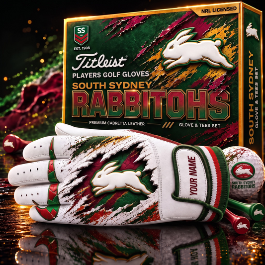 SOU PREMIUM NRL PLAYERS GOLF GLOVE GIFT SET  V2