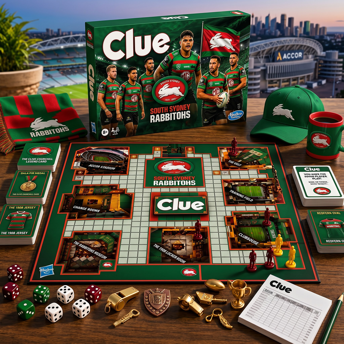 SOU X Premium NRL Hasbro Collector Edition Board Game
