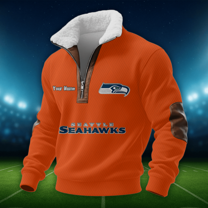 SS NFL Men Fur Collar Sweatshirt DDT CTND