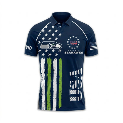 SS Premium NFL American Semiquincentennial Polo Shirt 010726