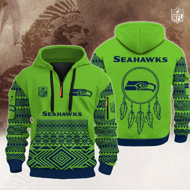 SS Premium NFL Native American Hoodie DDT HLPHUONG