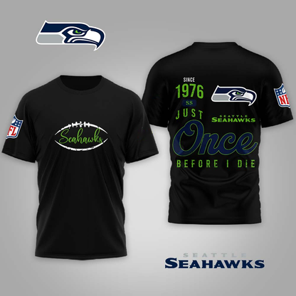 SS Premium NFL Once Before I Die Shirt DDT CTND