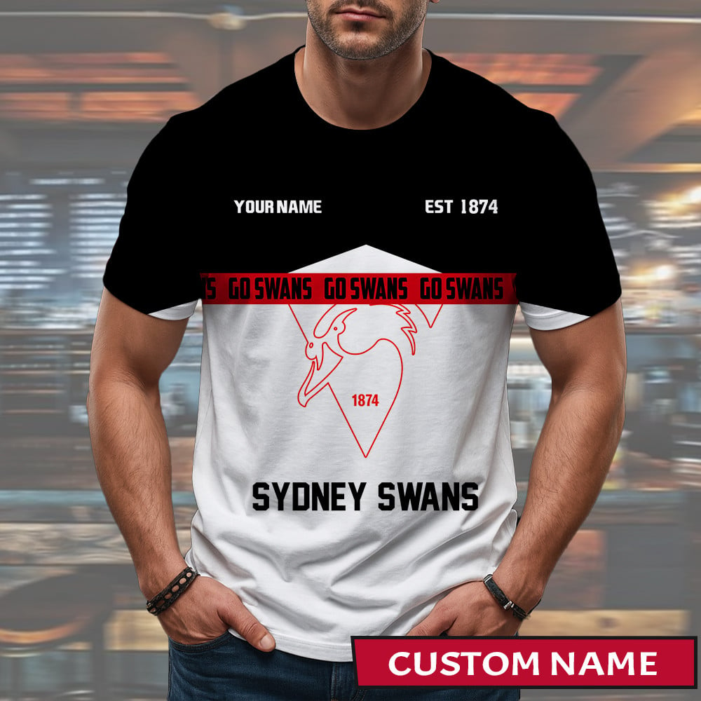 SS x AFL Personalized Premium 3D Shirt DDT CTND