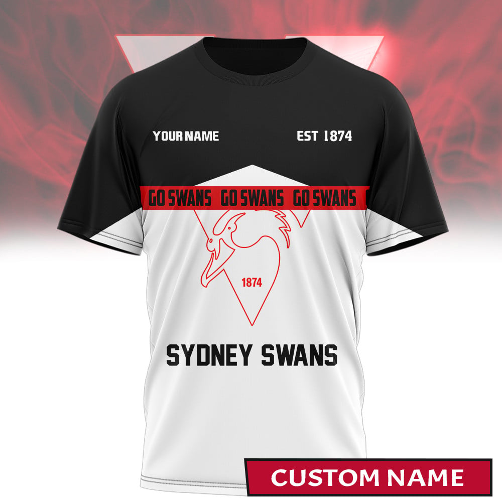 SS x AFL Personalized Premium 3D Shirt DDT CTND