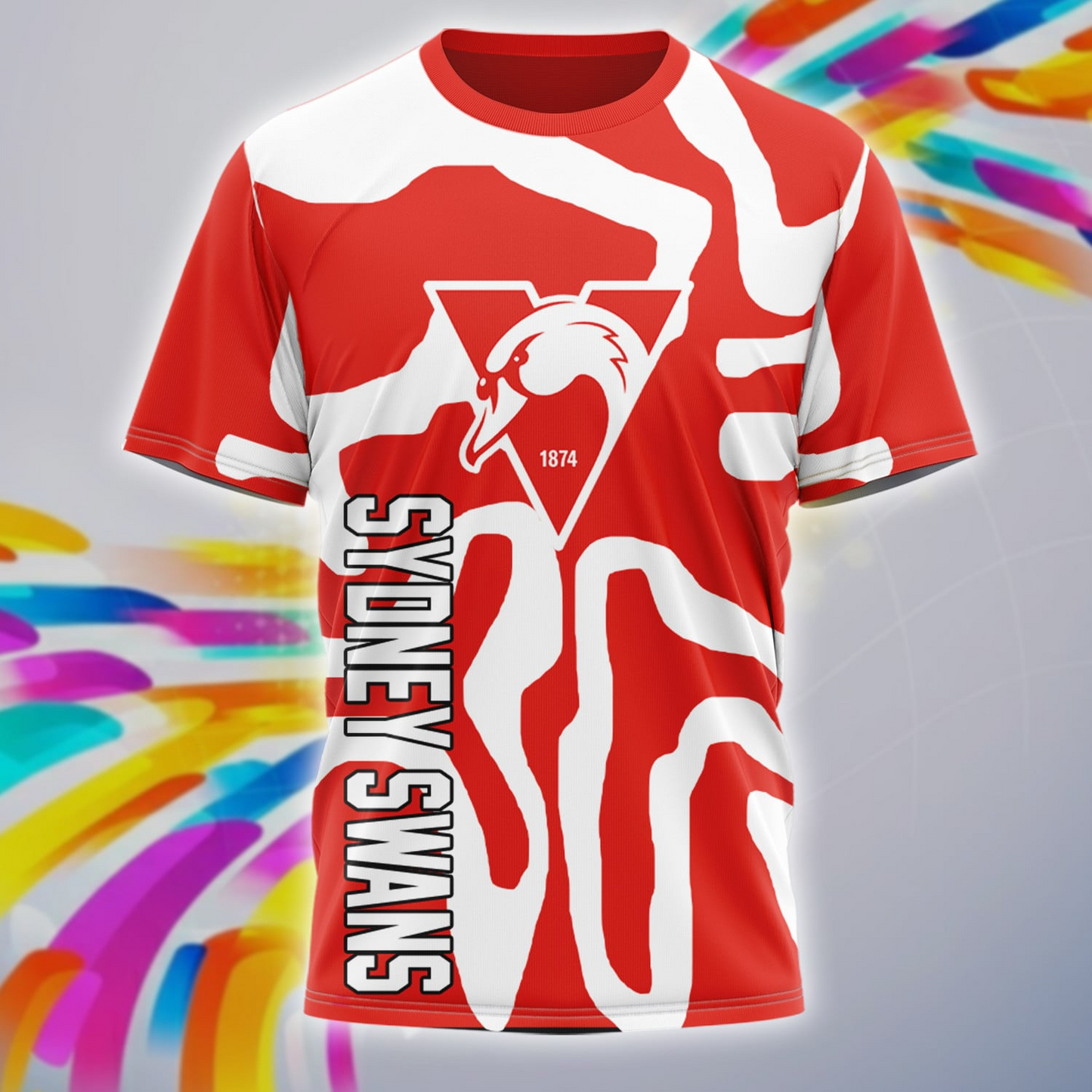 SS x AFL Premium 3D Shirt Personalized Special Gift For Fan DDT CTND