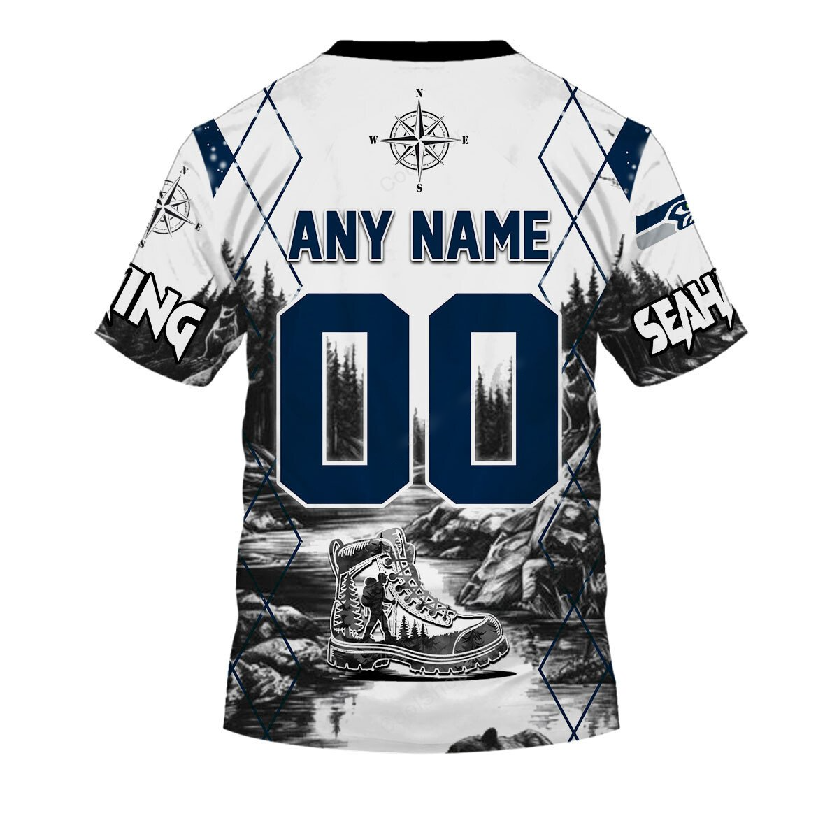 SS x NFL Hiking 3D Hoodie DDT CTND