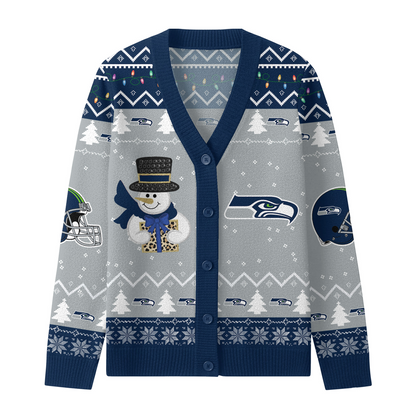 SS x NFL Premium Knitted Cardigan Jacket DDT CTND