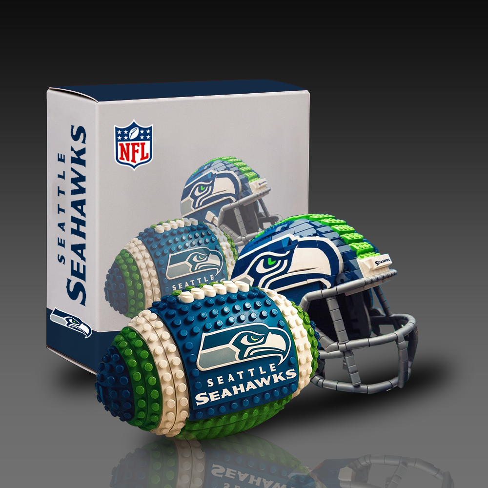 SS x NFL Team Ball & Helmets Building Block Football Set DDT CTND