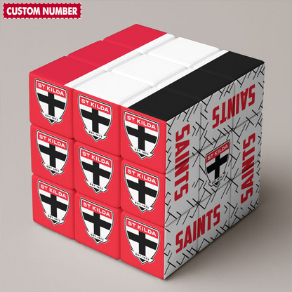 STK x AFL Personalized Rubik Cube Gifts For Fan DDT CTND