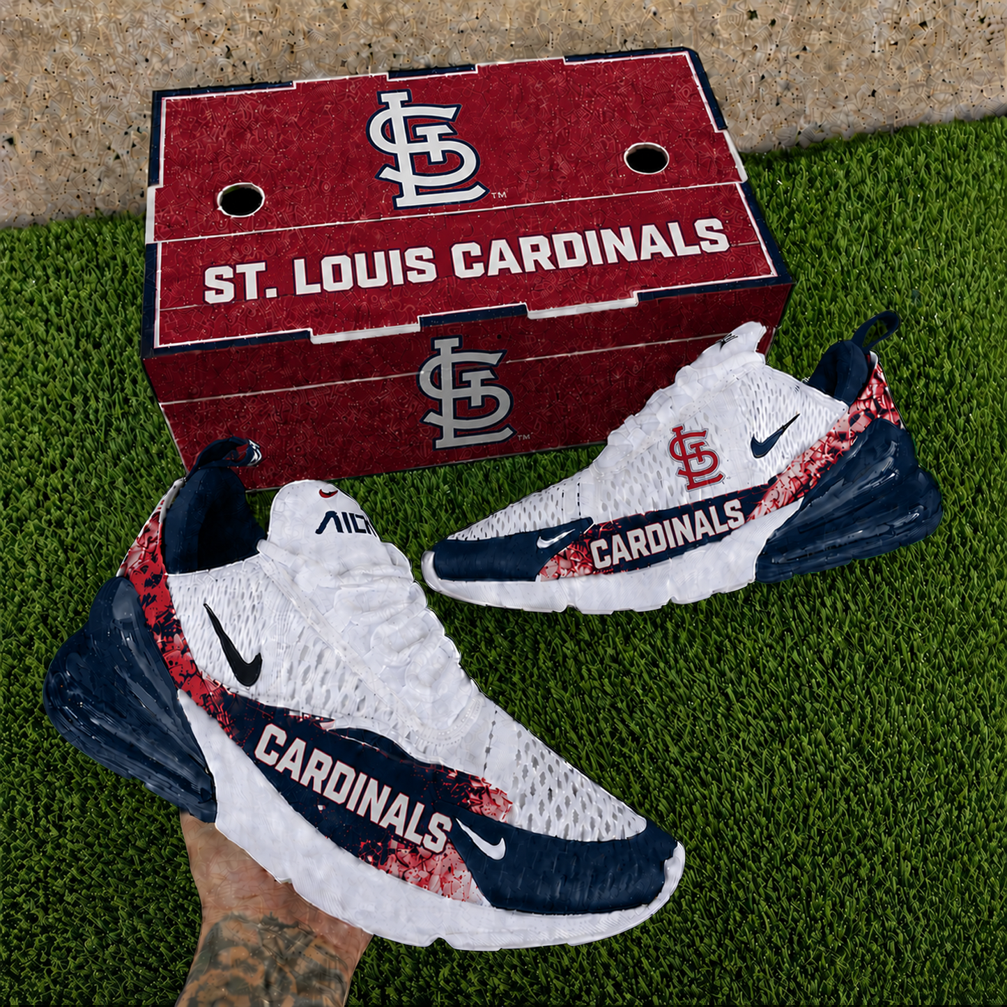STL x MLB Nike Air Max 270 Shoes 1905 DatND DVT