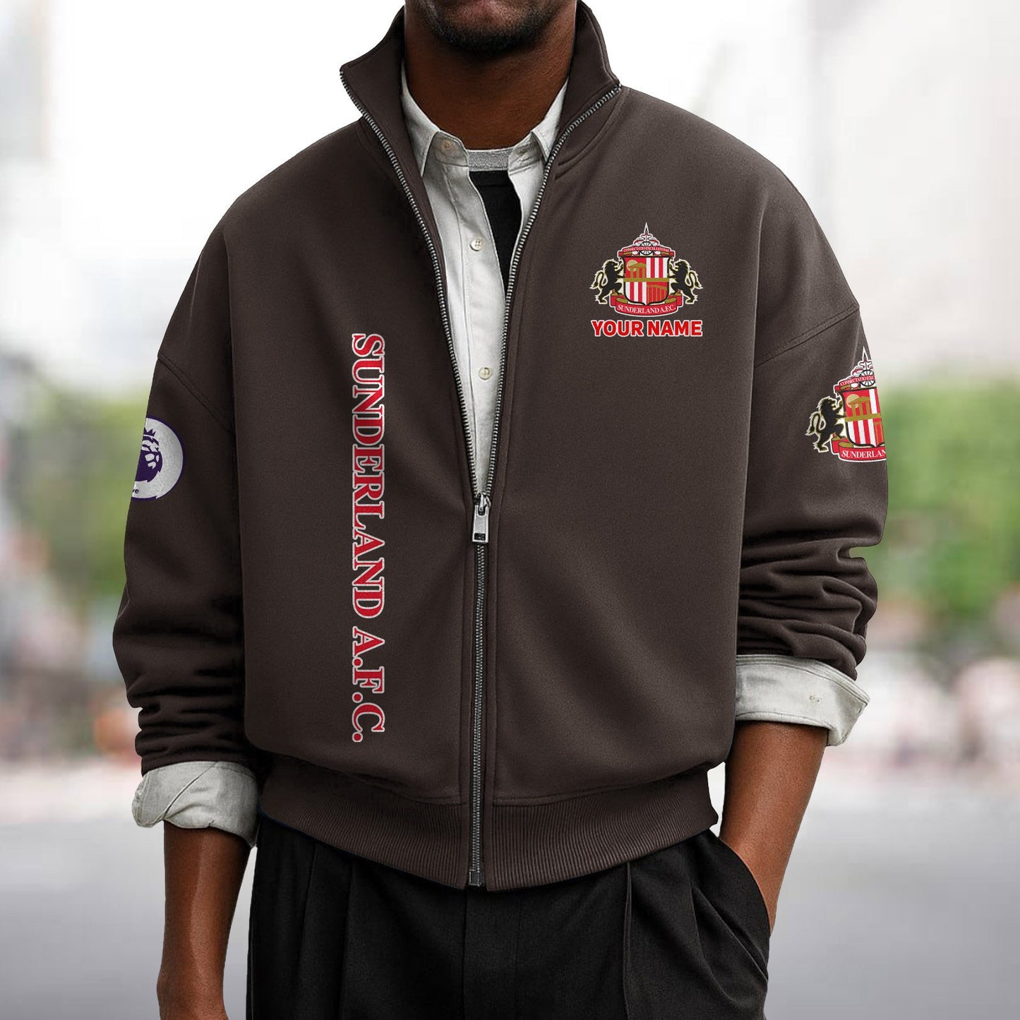 SUN x EPL Men's Zipper Sweatshirt DatND DVT