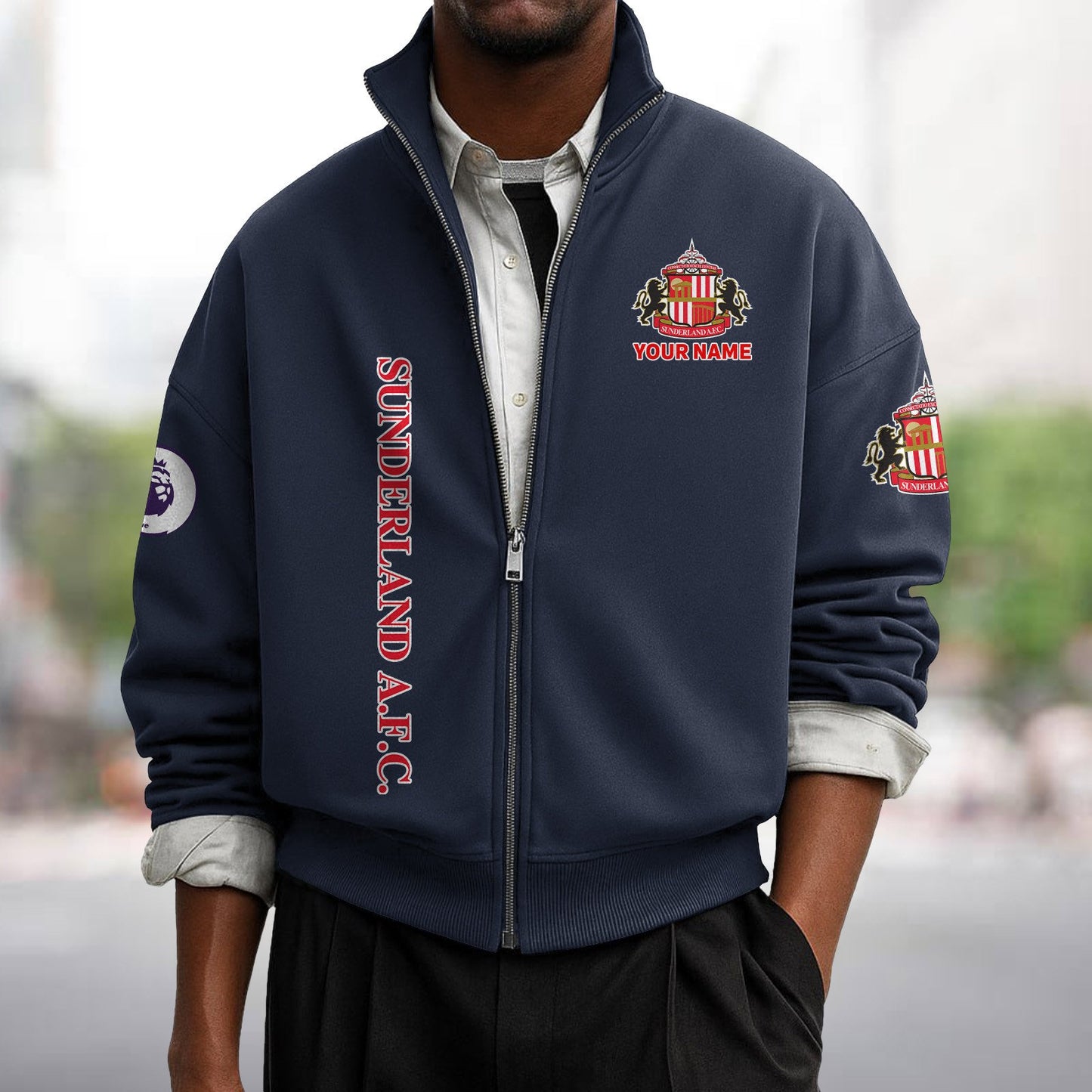 SUN x EPL Men's Zipper Sweatshirt DatND DVT