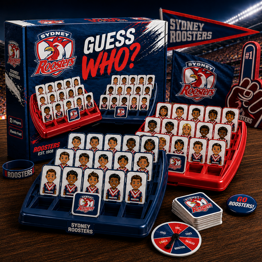 SYD X NRL ELITE FAN GUESS WHO BOARD GAME COLLECTOR EDITION