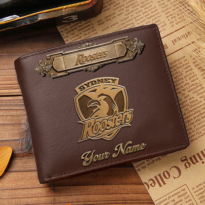 SYD x NRL Premium Leather Wallet - Personalized Edition DatND DVT