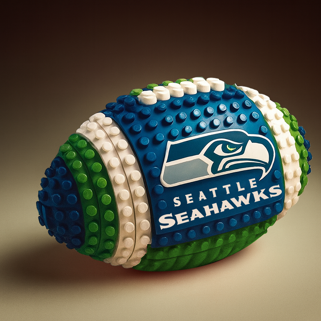 NFL Team Building Block Football Set DDT CTND