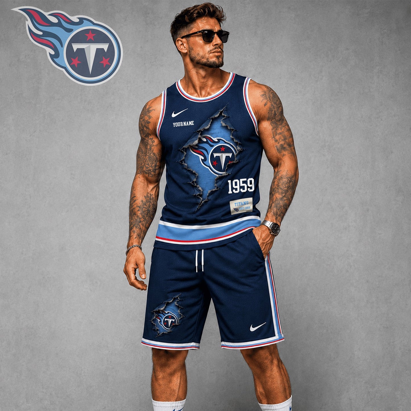 Signature Luxury NFL X TEN Game Day Football Fan Tank Top Bespoke Sovereign Shirt 110626