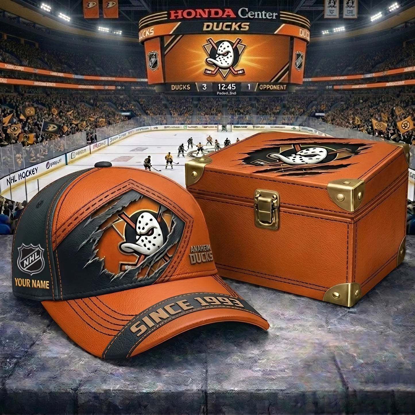 Signature Series NHL x AD BESPOKE CRACK CUSTOM NAME HAT V1 PLUS NDT NHM 250426