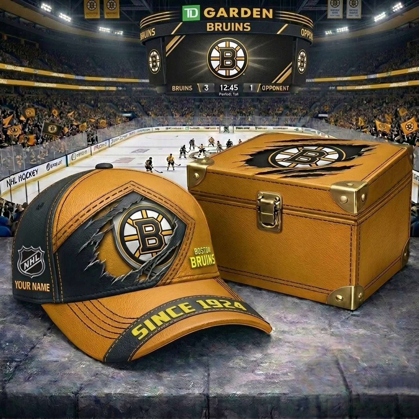 Signature Series NHL x BB BESPOKE CRACK CUSTOM NAME HAT V1 PLUS NDT NHM 250426