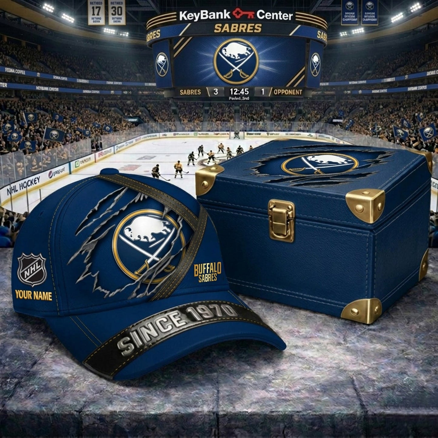 Signature Series NHL x BS BESPOKE CRACK CUSTOM NAME HAT V3 NDT NHM 270426