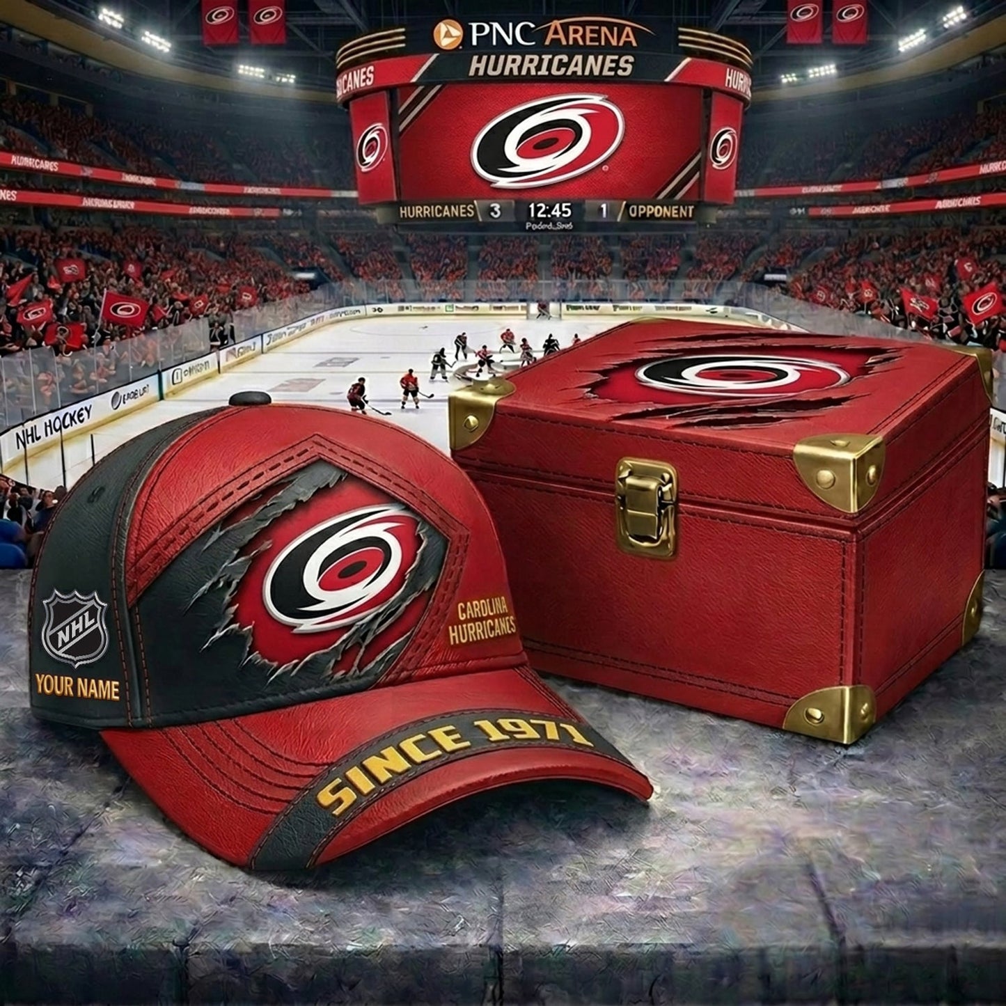 Signature Series NHL x CH BESPOKE CRACK CUSTOM NAME HAT V1 PLUS NDT NHM 250426