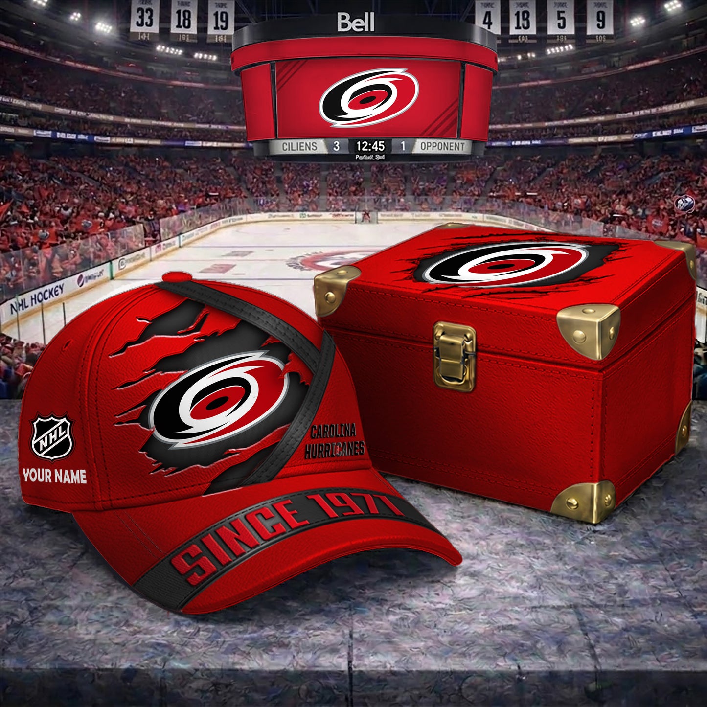 Signature Series NHL x CH  BESPOKE CRACK CUSTOM NAME HAT V2 PLUS NDT NTN 250426