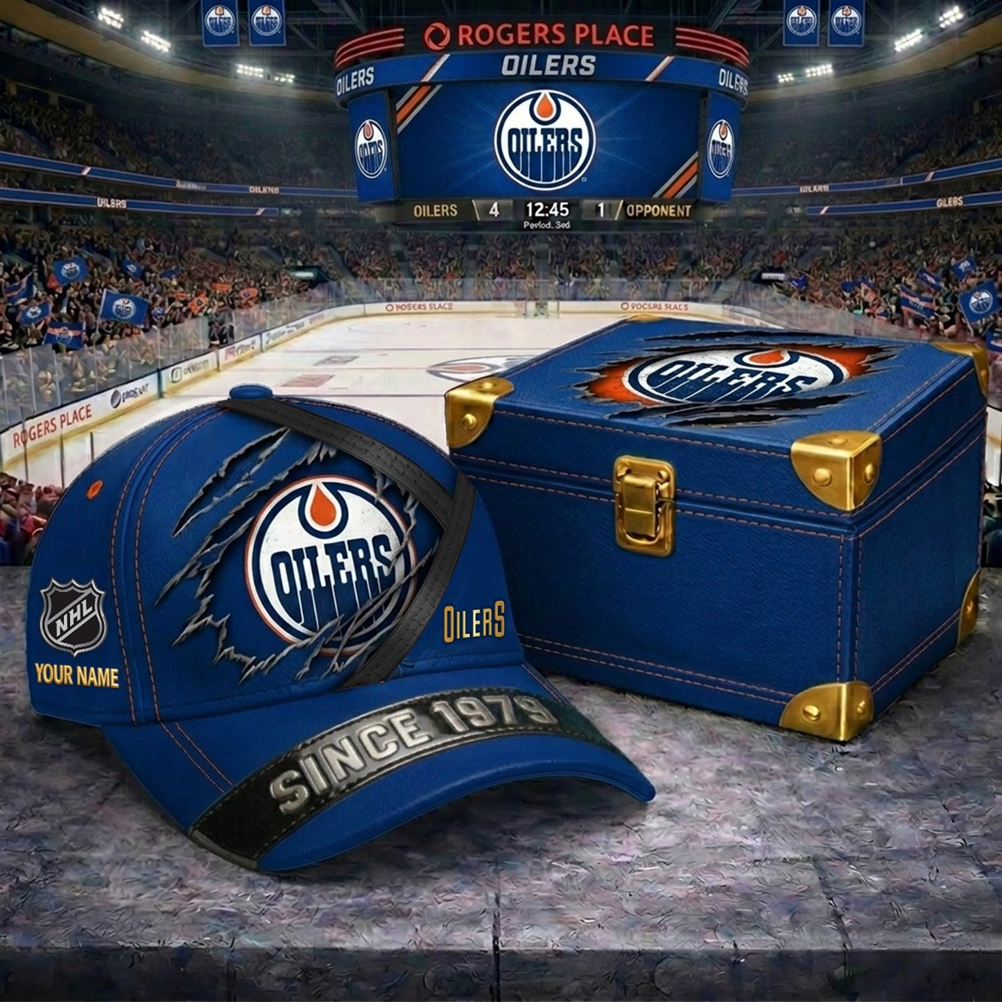Signature Series NHL x EO BESPOKE CRACK CUSTOM NAME HAT V3 NDT NHM 270426