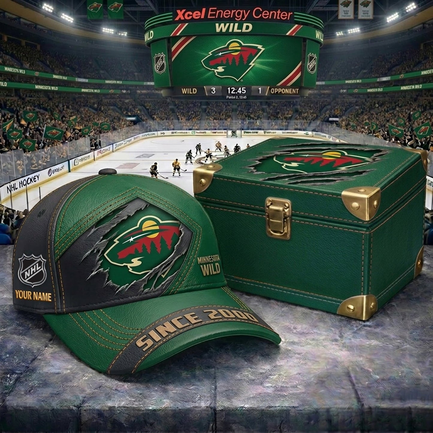 Signature Series NHL x MW BESPOKE CRACK CUSTOM NAME HAT V1 PLUS NDT NHM 250426