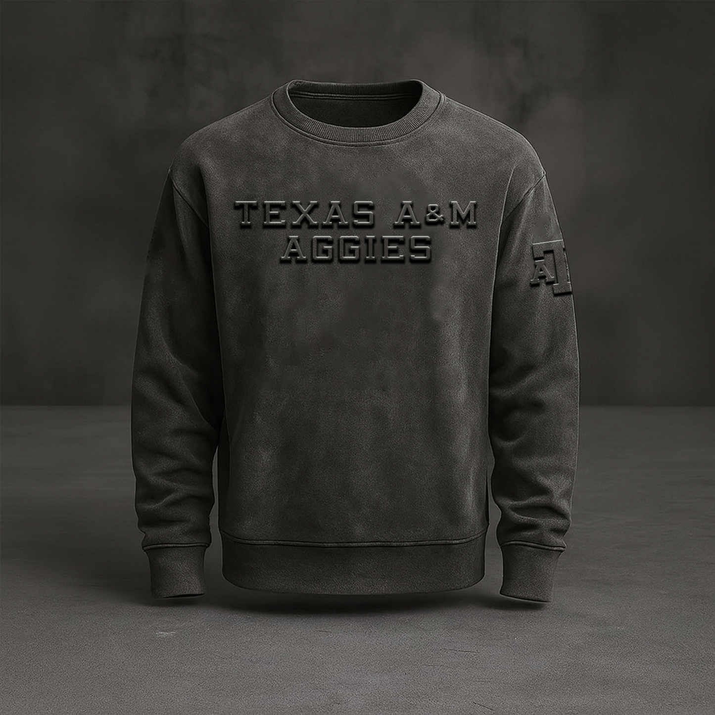 TAMU x NCAA Embossed Sweat Shirt DATND TANTD
