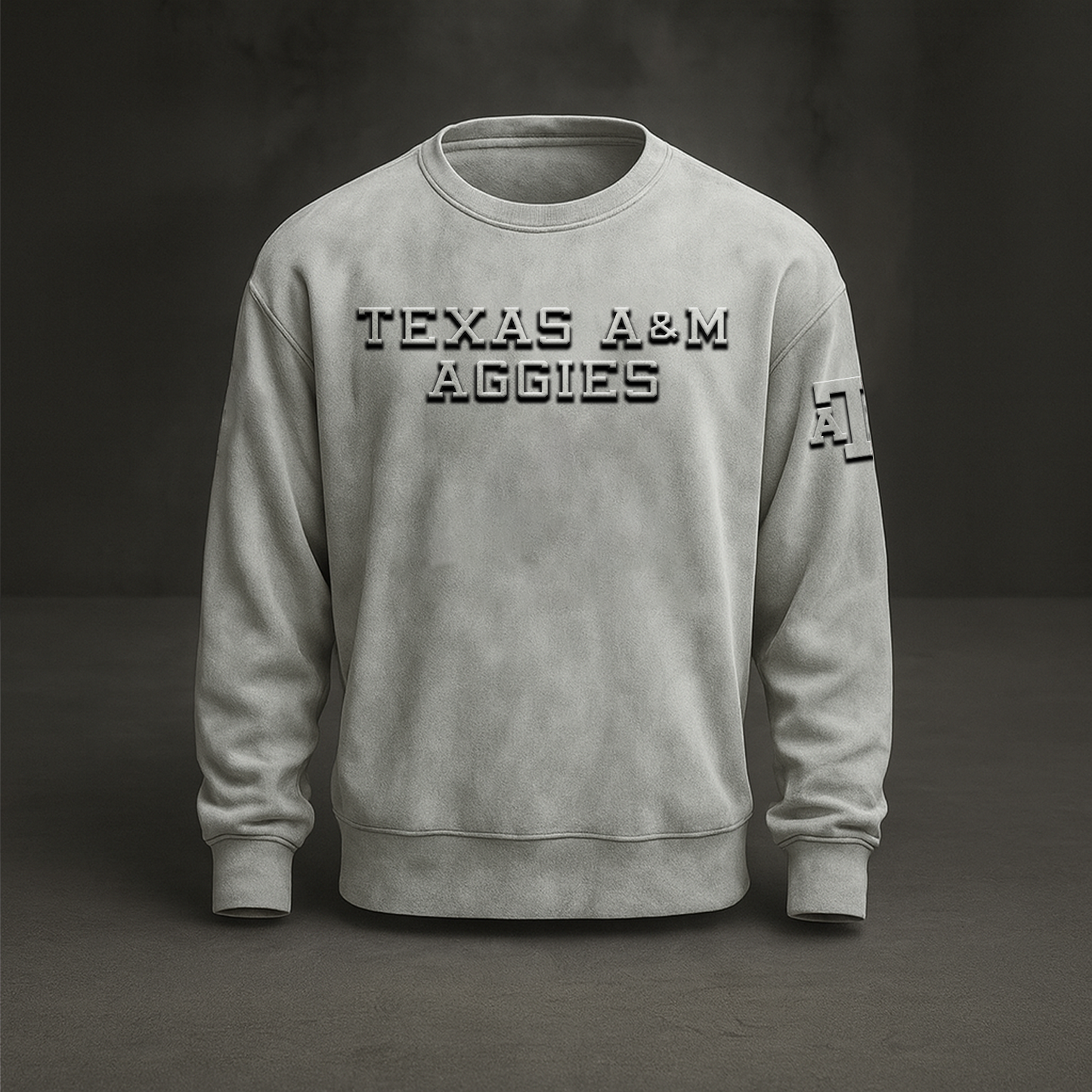 TAMU x NCAA Embossed Sweat Shirt DATND TANTD