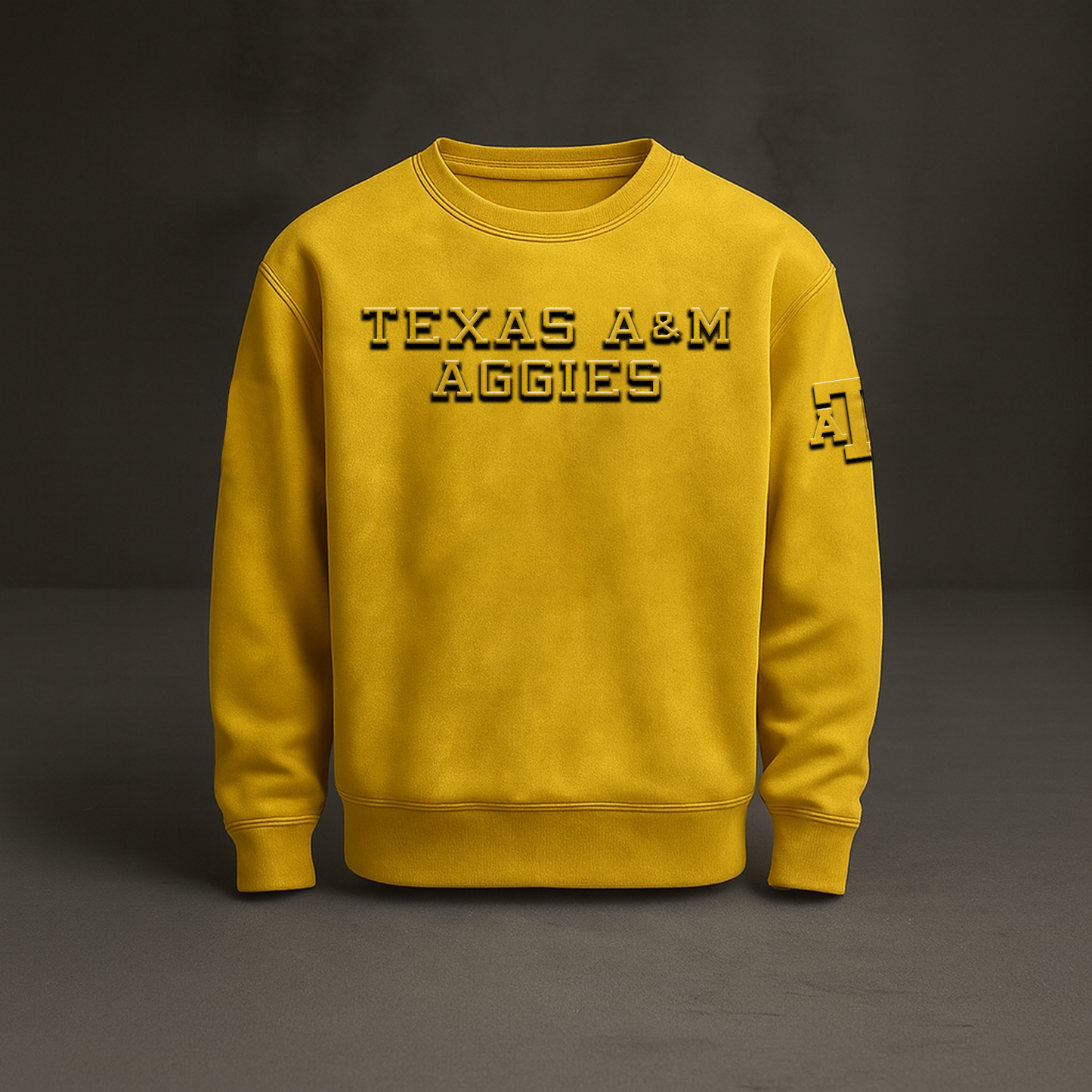 TAMU x NCAA Embossed Sweat Shirt DATND TANTD