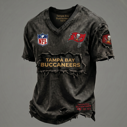 TBB NFL Premium V-Neck T-shirt Gift For Fans 0306 NAK DATND NHT