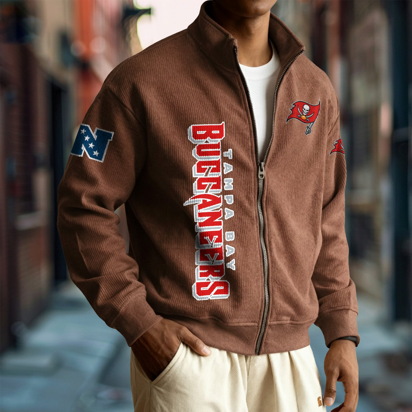 TB x NFL Corduroy Zip-Up Jacket DatND DVT