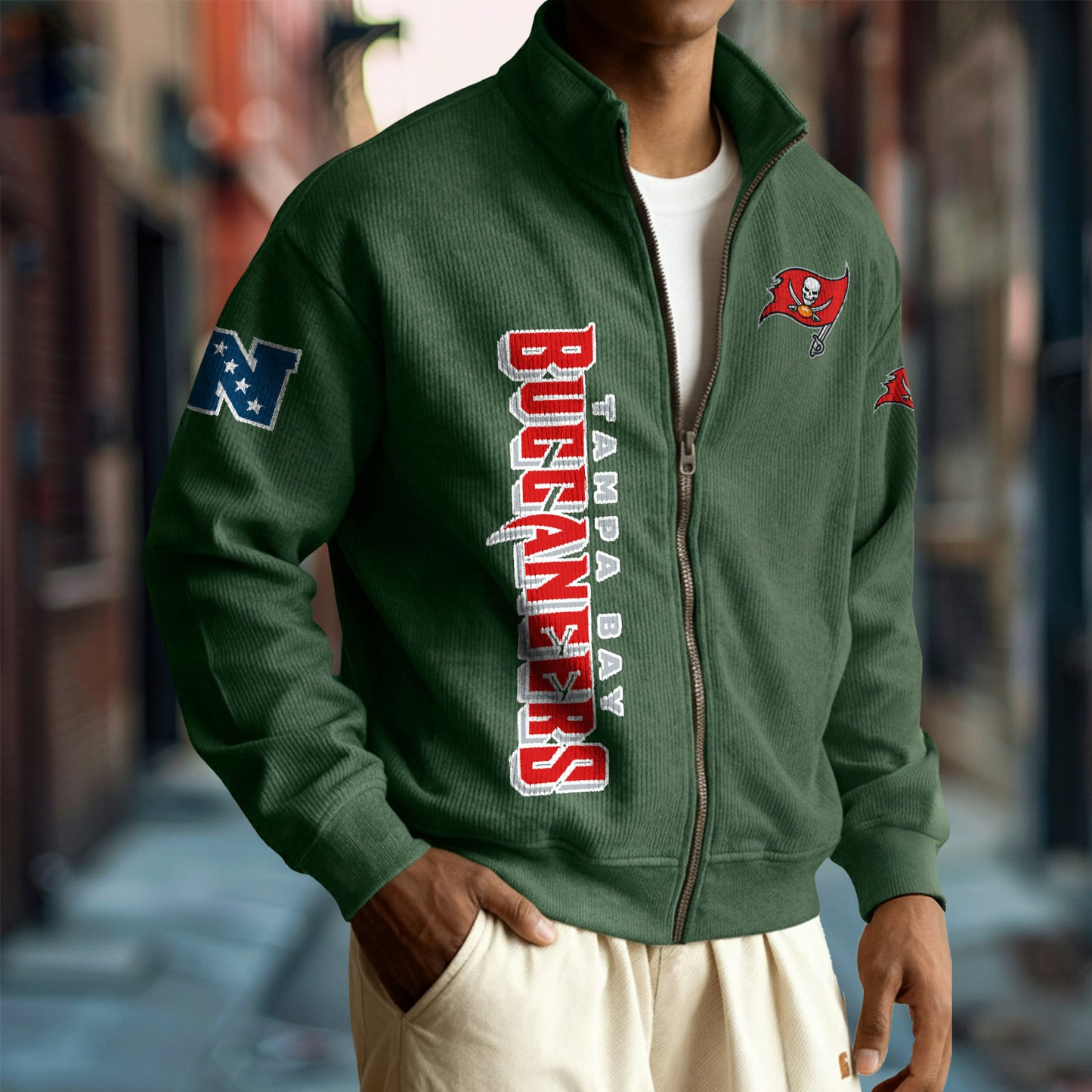 TB x NFL Corduroy Zip-Up Jacket DatND DVT