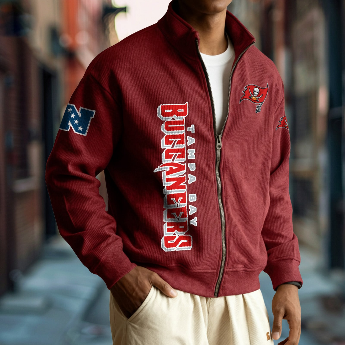 TB x NFL Corduroy Zip-Up Jacket DatND DVT