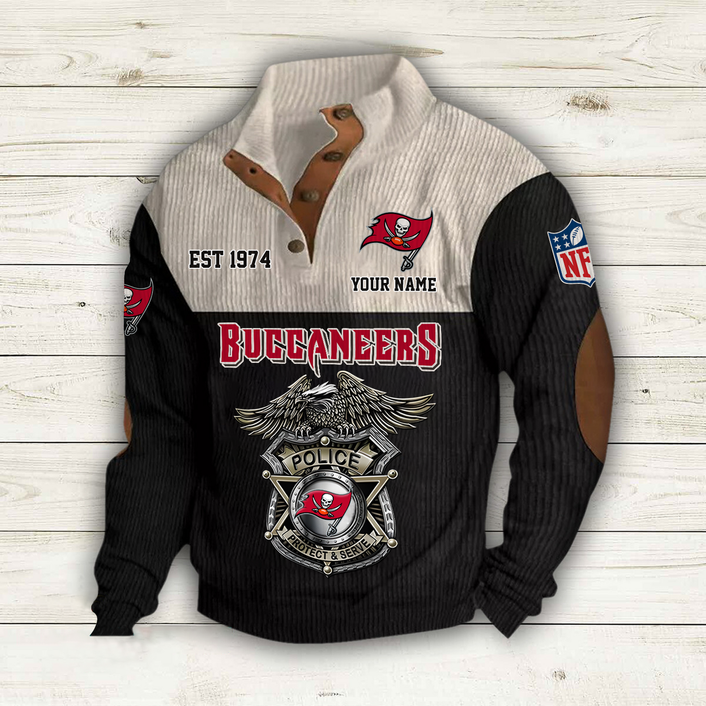 TB x NFL Custom Name Sport Sweatshirt DatND DVT