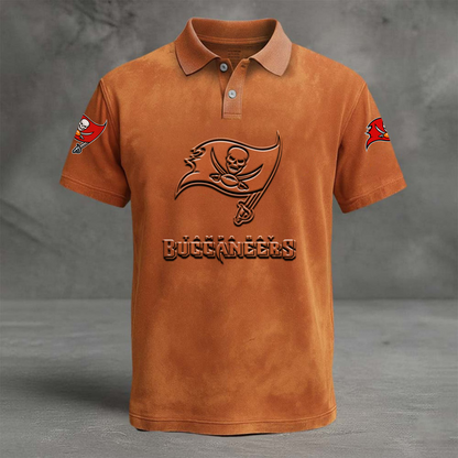 TB x NFL Embossed Polo Shirt DATND TANTD