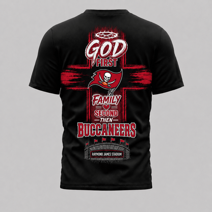 TB x NFL Faith Family Team Pride 3D T-Shirt 0207