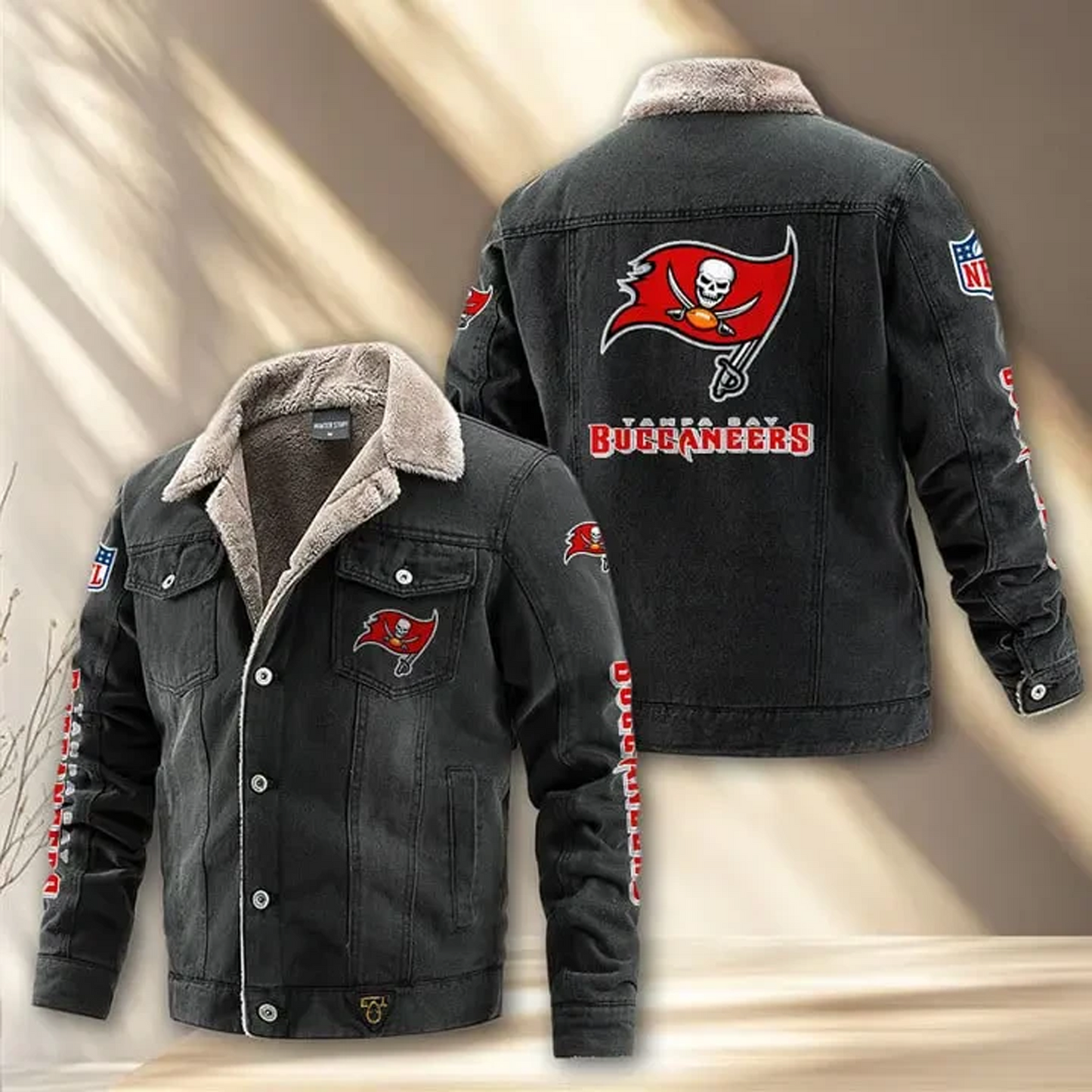 TB x NFL Fleece Lined Denim Jacket DatND DVT