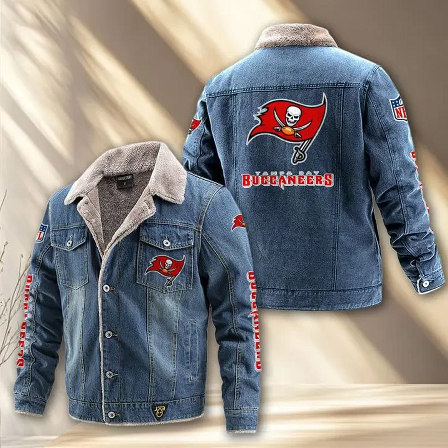 TB x NFL Fleece Lined Denim Jacket DatND DVT